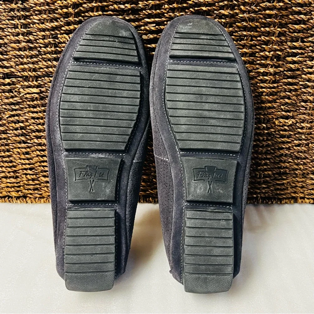 Flag Ltd. Nappa Glove Men’s Suede Loafers Size 8 Shoes